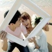 韩国可爱情侣头像幸福可爱的时尚情侣