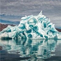 北极冰川头像图片