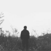 个性超酷qq背影情侣双人头像灰色