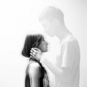 2016黑白个性情侣简约头像精选