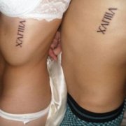 超个性的情侣纹身qq头像集锦