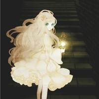 可爱卡通女生QQ头像把无知当个性头像图片