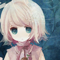 qq头像女卡通版 可爱你用单手遮住了我的眼头像图片