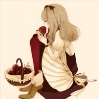 QQ头像可爱卡通女生童话总是美好的头像图片