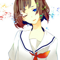 QQ头像卡通可爱女生你的终点很遥远头像图片