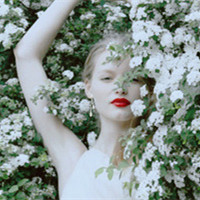 穿一身洁白的嫁衣 美美的新娘婚纱头像头像图片