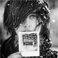 看！下雪了 唯美雪景女生头像头像图片