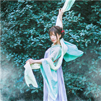 爱你的眉目如烟 气质古风汉服美女头像头像图片