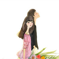 背上背包带上自己有多远走多远 唯美彩绘个性头像头像图片