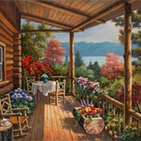 看尽世间繁华 意境繁华的庭院纷纷唯美头像头像图片