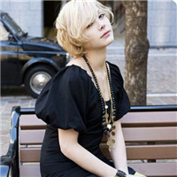 甜蜜的一颦一笑 大西洋彼岸的金发女郎头像图片