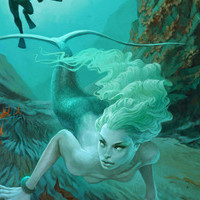 每个人都在渴望美人鱼的童话 美人鱼之唯美头像头像图片