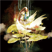 清新治愈插画系列 夏小鲟绘制美丽的童话头像图片