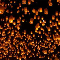 希望今晚放孔明灯时 许的愿望都能实现头像图片