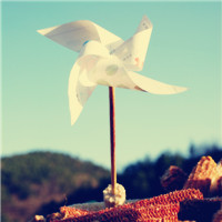 我的思念随风而去 唯美纸风车头像头像图片