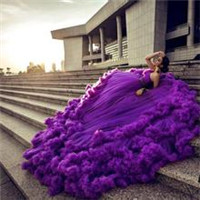 偏爱紫色的那一丝神秘 唯美浪漫女生头像头像图片