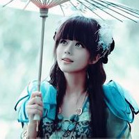 绿衣飘飘花中仙 诛仙碧瑶唯美cos头像头像图片