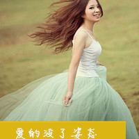 盛夏薄荷绿 唯美意境女生头像头像图片