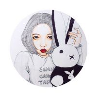 手绘清纯可爱女生卡通头像图片头像图片