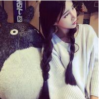 双辫子美女头像图片头像图片