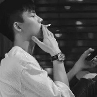 颓废男生黑白头像大全头像图片