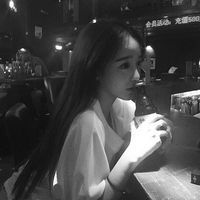 微信黑白女生头像头像图片