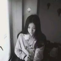 黑白的女生个性头像头像图片