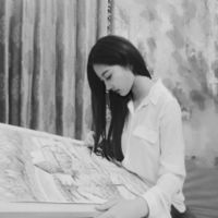 QQ黑白个性头像 安静后的遗忘头像图片