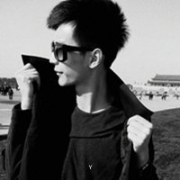 很酷的黑白头像：帅从低调中而见头像图片