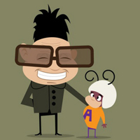 脸上很开心的头像，又好玩头像图片