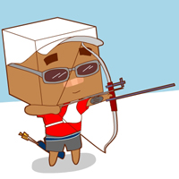 搞笑木头人的头像:我愉快着,因玩精彩头像图片