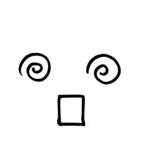 经典的搞笑头像:兴奋,拉开了距离头像图片