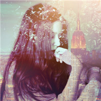 唯美LOMO风女生伤感头像头像图片