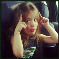 可爱呆萌的欧美小孩头像头像图片