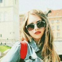 潮流的国外女人头像头像图片