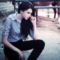 很潮流若我风格头像图片