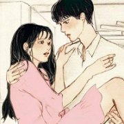 温暖手绘情侣头像一对两张精选