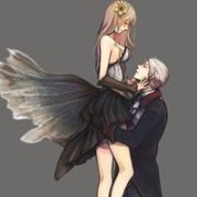 动漫唯美情侣一对一张QQ头像