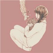 一男一女手绘情侣头像别来无恙你在心上