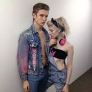 欧美风情侣QQ头像