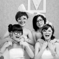 黑白四姐妹qq头像头像图片