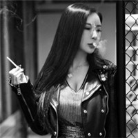 机车烟女郎qq头像头像图片