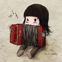 齐流海超萌卡通妹头像图片