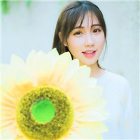 向日葵女神头像图片