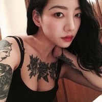 韩国纹身师nini头像图片