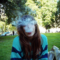 烟雾缭绕头像图片