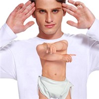 穿婴儿服的男神头像图片