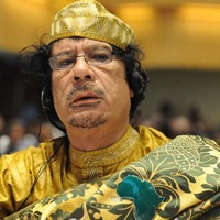 卡扎菲头像图片