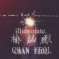 带字的朴灿烈，笑暖心头像图片