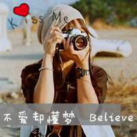 拿相机的女生头像图片